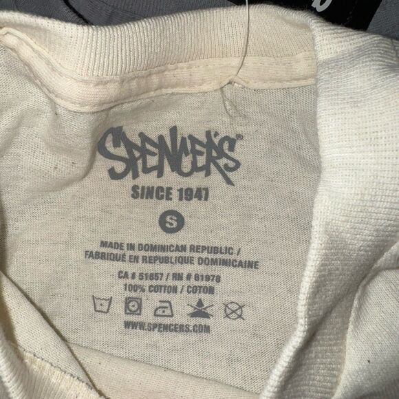 NWT Spencer's‎ T-Shirt Adult Size S Qty 2 t-Shirts Graphic Toasted, Nugs, Kisses - Picture 12 of 13